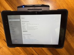 Touch Dynamic Quest 10 A64 POS Tablet w/ Cradle Powers On