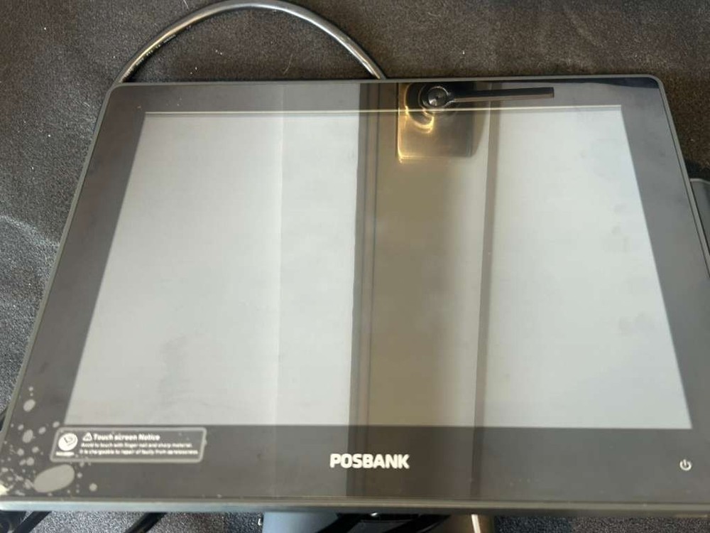 POSBANK APEXA G POS System Touchscreen Terminal MSR + Power Supply Screen Prote