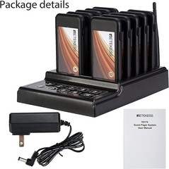 RETEKESS TD174 Restaurant Buzzer System, Restaurant Waiting Pager, Set w/ Vibrat