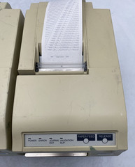 Lot of 2 Epson TM-U375 POS Printer Parallel/RJ11 Printers Only