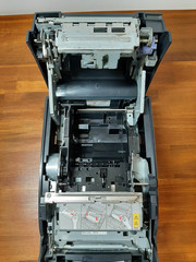 Epson TM-U220B Pos Point of Sale Counter Kitchen Receipt Printer Serial -B-