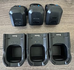 Eyoyo 2D Wireless Ring Wearable Barcode Reader Fit For Warehouse EY-026 Set of 3