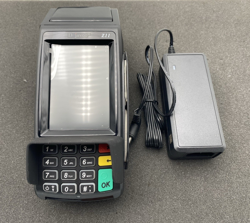 Dejavoo Z11 EMV NFC Credit Card Machine | Unlocked | TPN Ready w/ AC Adapter