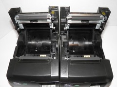 Lot of 2 Star TSP100II Thermal POS Receipt Printer USB with Power Cord 143IIU