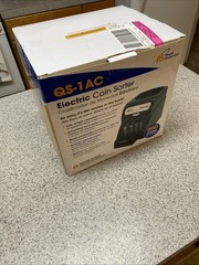 Royal Sovereign QS-1AC Electric Coin Sorter | 156 Coins/Min, Anti Jam Tech | NEW