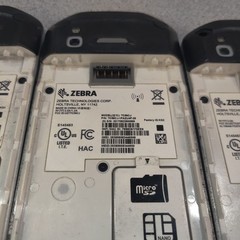 LOT OF 3 Zebra TC56 TC56CJ-1PAZU4P-25 Touch Computer Barcode Scanner FOR PARTS