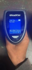 ONEscan Wireless Handheld Barcode Scanner w/ Base/Dock & USB Cable