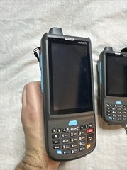 McLane Unitech PA692 Handheld Mobile Computer Lot Of 2 Docking Station