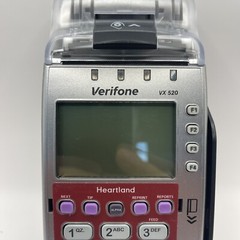 VeriFone VX 520 Credit Card Machine Terminal EMV Chip Reader/Swipe *Untested*