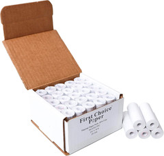 2 1/4″ X 16′ Coreless Thermal Paper Rolls for Poynt Smart Payment Terminal – 25