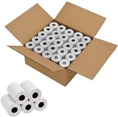 High-Performance 2.25″ x 50′ POS Thermal Paper Rolls – 50 Count, Biodegradable