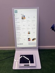 Clover S506 Self-Service POS Kiosk Dual Screen Restaurant Terminal