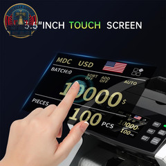 Mixed Denomination Money Counter Machine–Bank Grade Tech Contact Image Sensor CI