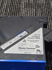 Money Controls HCOMS2US00212 Serial Compact Hopper MkII US 0.05A 24V Black Blue