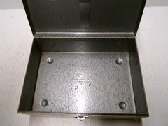 Metal Cash Box Removeable Tray