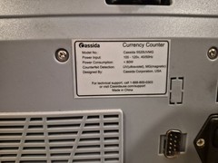 Cassida 5520UVMG Bill Counter, Wired Electric w/ Counterfeit Detection