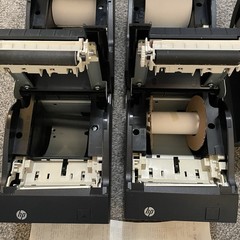 Lot Of 5 HP A799-C80W-HN00 & A798 Thermal Receipt Printers for POS System