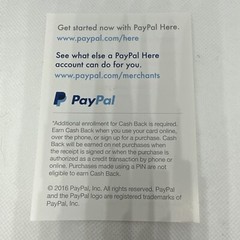 PayPal Mobile Here Card Reader for iPhone and Android Devices New / Open Box