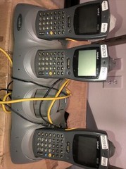 3 Symbol PDT 6100s and Charging station and connecting cable