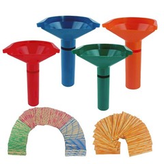 250 Assorted Flat Coin Rolls Wrappers with 4 Coin Sorters Tubes, Includes Qua…