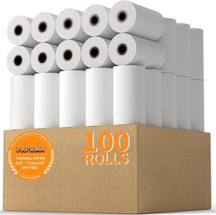 2.25x50ft Receipt Paper 100 Rolls
