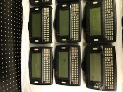 Lot of 15 LXE MX3 Terminal w/Transceiver LA4121 Untested for PARTS or REPAIR
