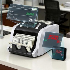 Mixed Denomination , Cash Counter with Value Count, UV/MG/IR/DD/DBL/HLF/CHN C…