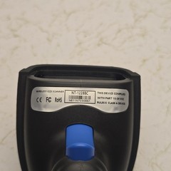 Netum NT-1228BC Wireless Bluetooth Handheld Barcode Scanner Open Box.
