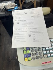 Royal Alpha 583CX Cash Register Management System With Keys Tested Works
