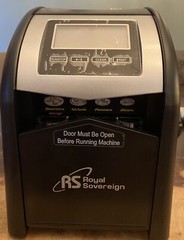 Royal Sovereign FS-2D 2 Row Coin Counter