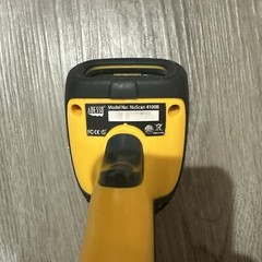 Adesso NuScan 4100B Black Bluetooth Antimicrobial Waterproof CCD Barcode Scanner