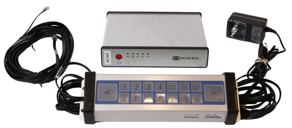 NCR KC5 Kitchen Controller, WIN10, 8GB RAM, 120GB w/ Bump Bar and Cables