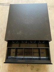 2 Volcora 500022 Cash Register Drawer Removable Coin Tray and Generic With Keys