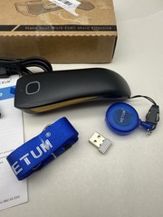 NETUM QR Code Scanner Mini Barcode Scanner – Bluetooth Compatible, Portable USB