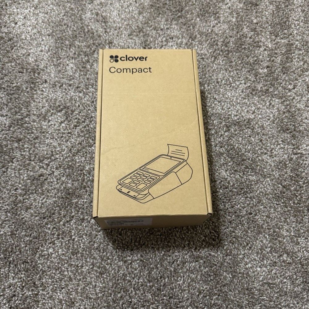Clover Compact C801 Wired Credit Card Terminal/Reader