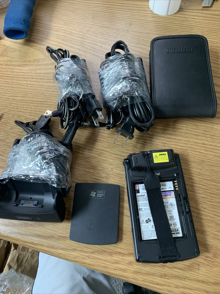 Lot Of 4 Symbol Pocket PC Barcode Scanner MC50 MC5040 See Pics