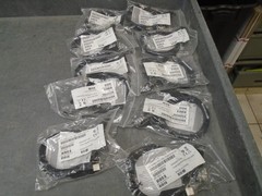 LOT OF 10 Symbol (Motorola) CBL-TC55-CHG1 Zebra Snap on USB Charging Cups