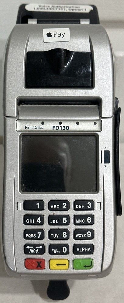First Data FD130 EMV Contactless Credit Card Terminal Dial/IP WIFI