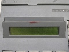 IBM Toshiba 67-Key POS Keyboard M8 w/ LCD Display 3AA01203000 00DN093 00DN095