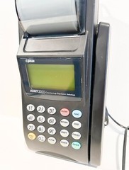 Lipman NURIT 3020 Terminal Credit Card Reader With Power Cord- WORKING