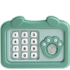 Money Bank Toy Electronic Cartoon Atm Cash Saving Box 1pc for Kids Large Savings