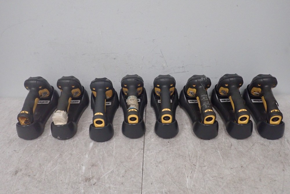 (8) Symbol Motorola LS3578-FZ20005WR Barcode Scanners & STB3578-C0007WR Cradles