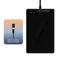 Contactless NFC Smart Card Reader – USB Type-C & Type-A, ISO 14443, Secure E-Pay
