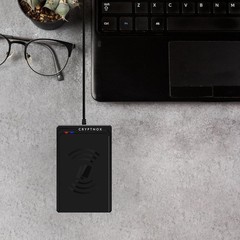 Contactless NFC Smart Card Reader USB Type-C/A, ISO 14443 Mifare Compliant, Secu