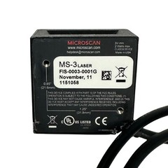 Microscan MS-3 Laser Barcode Scanner FIS-0003-0001G Made in USA