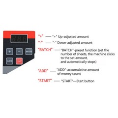 Money Counter Machine Currency Cash Bank Counterfeit Detector Cash Counting