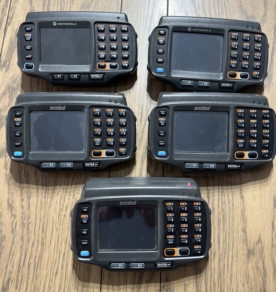 LOT OF 5 Motorola Symbol WT4090 Wireless Handheld Barcode Scanner