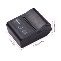 1-Portable 58mm 2 Inches Wireless BT Thermal Bill Receipt Printer Mini IADT