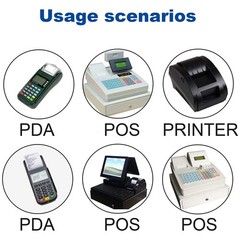 OausTect 2 1/4 x 85 Thermal Paper Rolls, Thermal Receipt Printer Paper for Credi