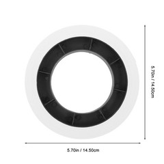 White Paper Money Bands for Cash Easy to Use Bill Wrappers for Bank and Business